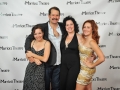 Alexandra Palkovic, Kelli Cramer, Susan Moniz with James Moye