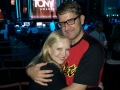 Director, Susan Stroman and James Moye rehearsing for the Tony Awards
