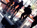 The Men of Bullets Over Broadway performing on The Today Show
